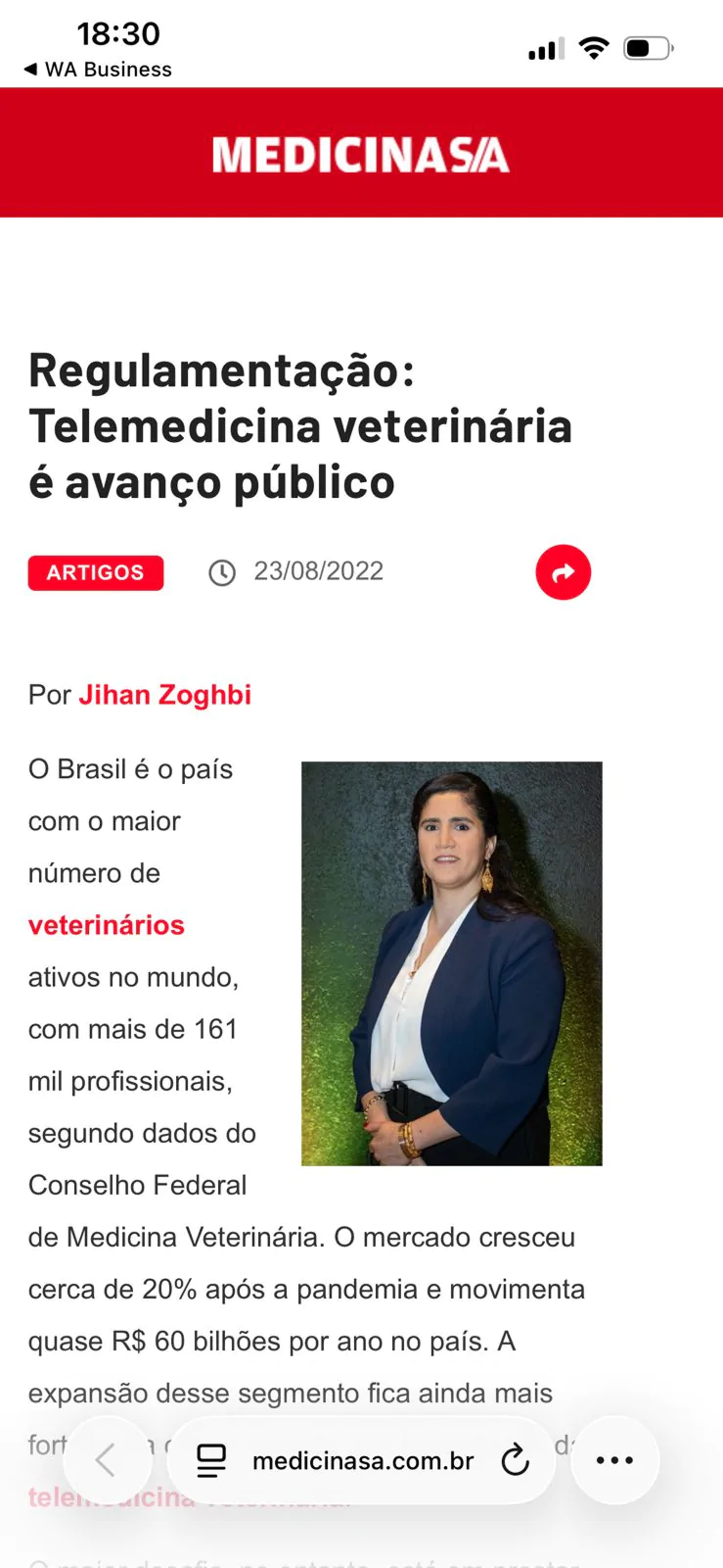 Atendimento por telemedicina