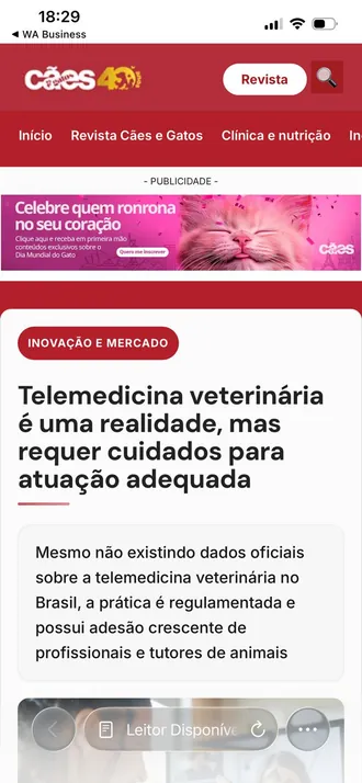 Atendimento por telemedicina