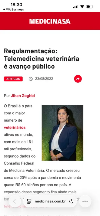 Atendimento por telemedicina