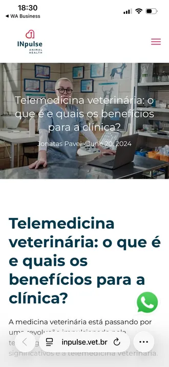 Atendimento por telemedicina