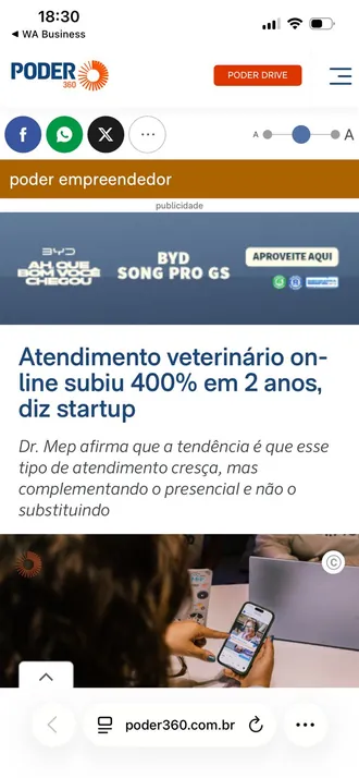 Atendimento por telemedicina